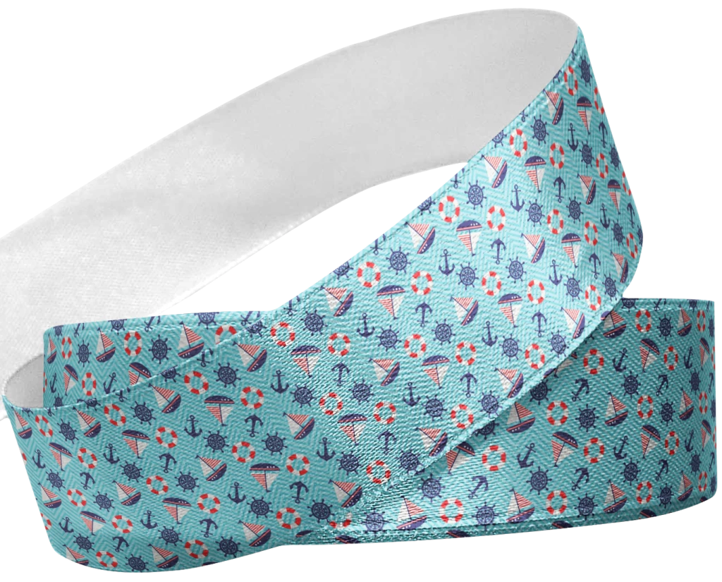 Fita Estampada Barquinhos