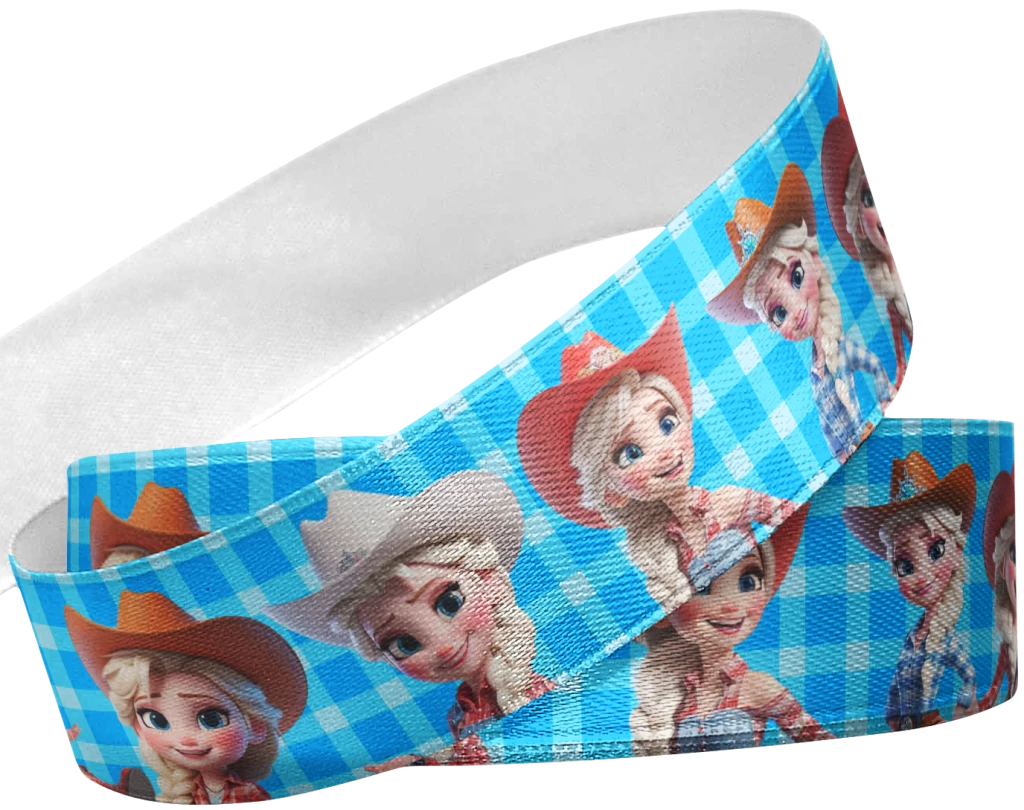 Fita Elsa Xadrez (Frozen)