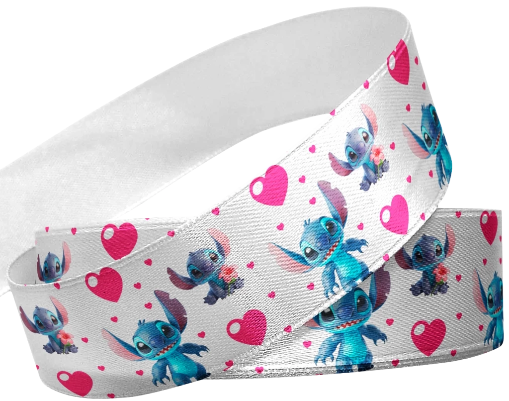 Fita Stitch -38mm-Gorgurão