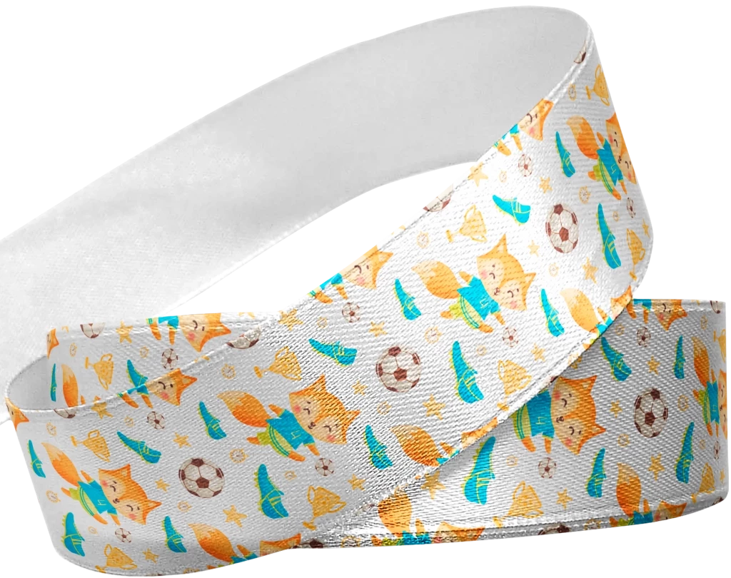 FITA ESTAMPADA RAPOSINHA DO FUTEBOL 