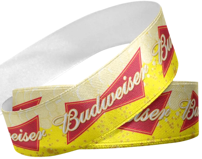 FITA BUDWEISER-38mm-Gorgurão-Horizontal