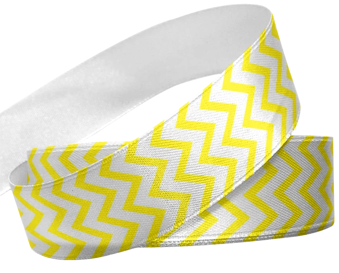 Fita Estampa Chevron Amarelo BB