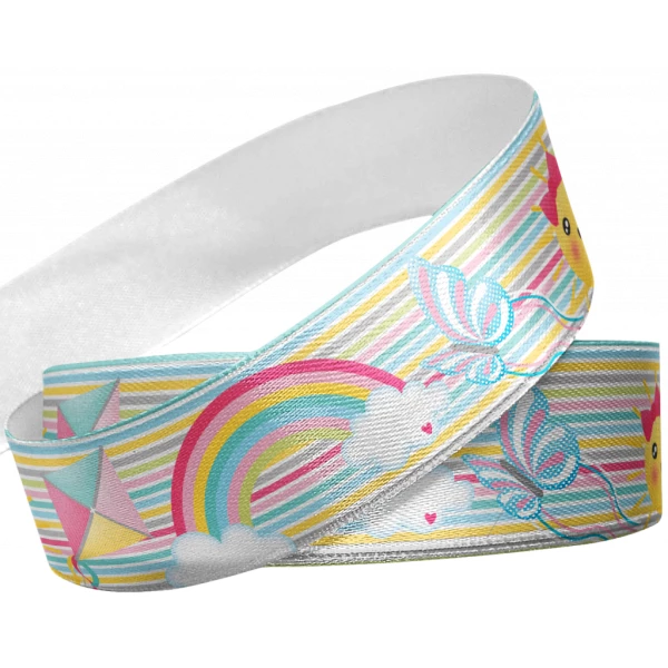 Fita Estampada Arco-Íris