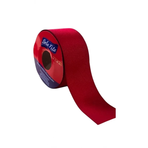 Fita Lisa Vermelho