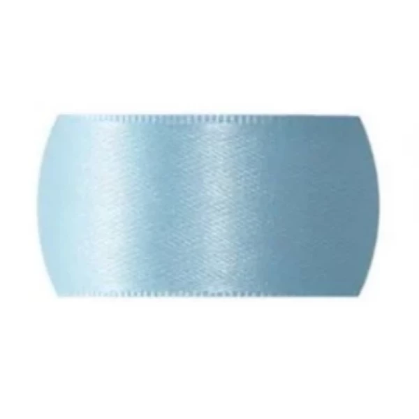 Fita de Cetim Importada Azul Bebe Nº5 (22mm com 20 metros)