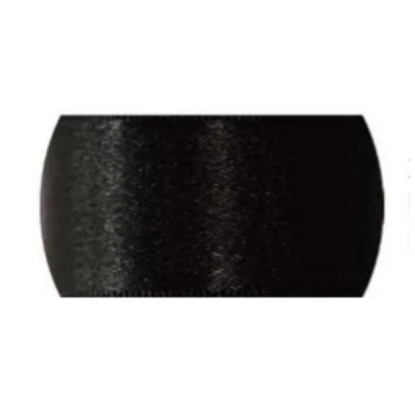 Fita de Cetim Importada Preto Nº5 (22mm com 20 metros)