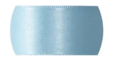 Fita de Cetim Importada Azul Bebe Nº5 (22mm com 20 metros)