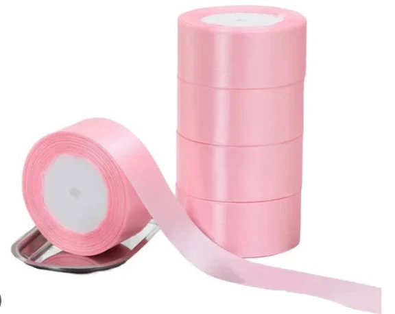 Fita de Cetim Importada Rosa Nº5 (22mm com 20 metros)